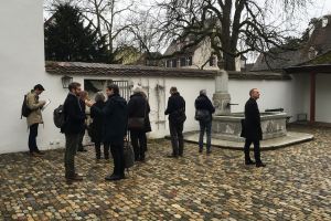  Architekten und Szenografen bei der Ausgabe der Planerwahl im Museumshof