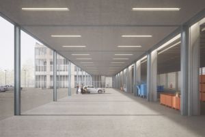 Visualisierung Projekt CICLOU Visualisierung Ressegatti Wagner Architekten